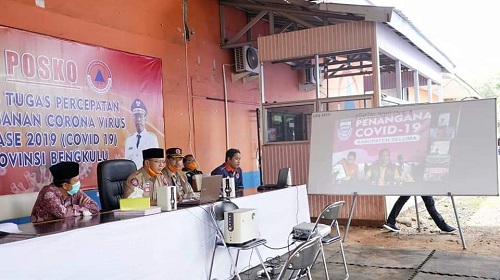 Gelar Videoconference, Rohidin Minta Perketat PerbatasanPintu Masuk
