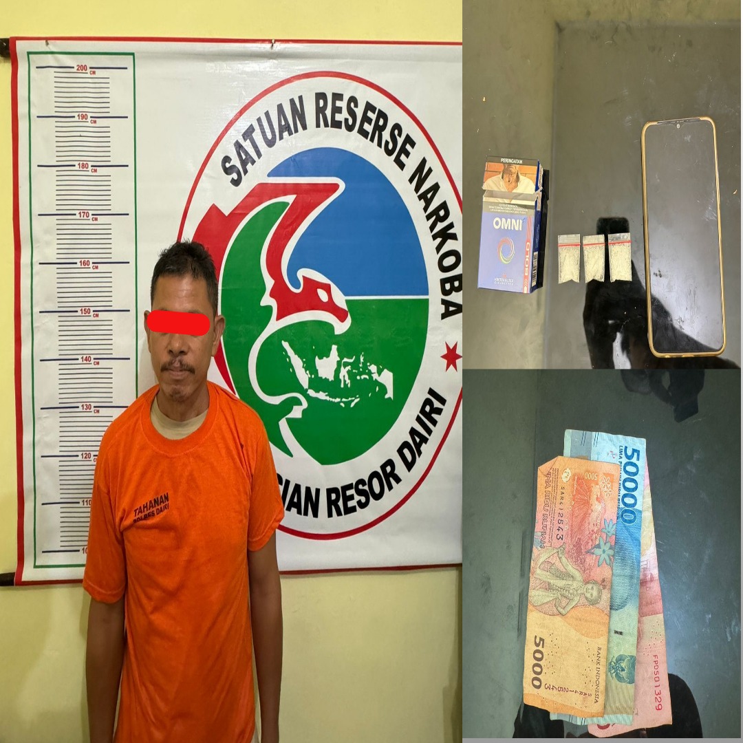 Sat Narkoba Polres Dairi Berhasil Lagi Ringkas Petani Bawa Naroba Di Kecamatan Gunung Sitember