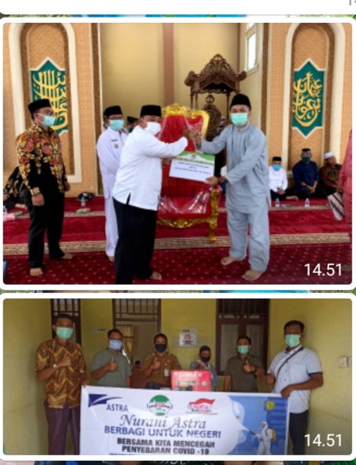 TJSP Untuk Masyarakat Sekitar Perusahaan, Camat Ruslan : CSR PT EDI Layak Jadi Contoh  
