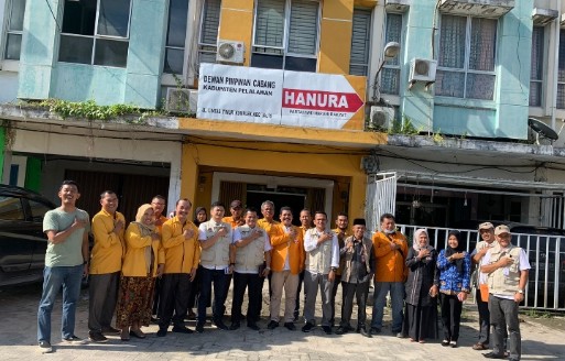 KPUD Lakukan Verifikasi Faktual di Kantor Partai Hanura Pelalawan