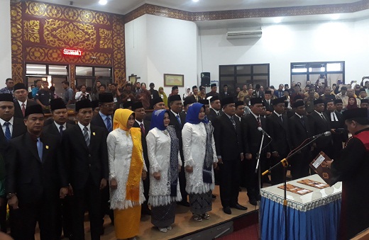 30 Anggota DPRD Dumai Periode 2019-2024 Resmi Dilantik