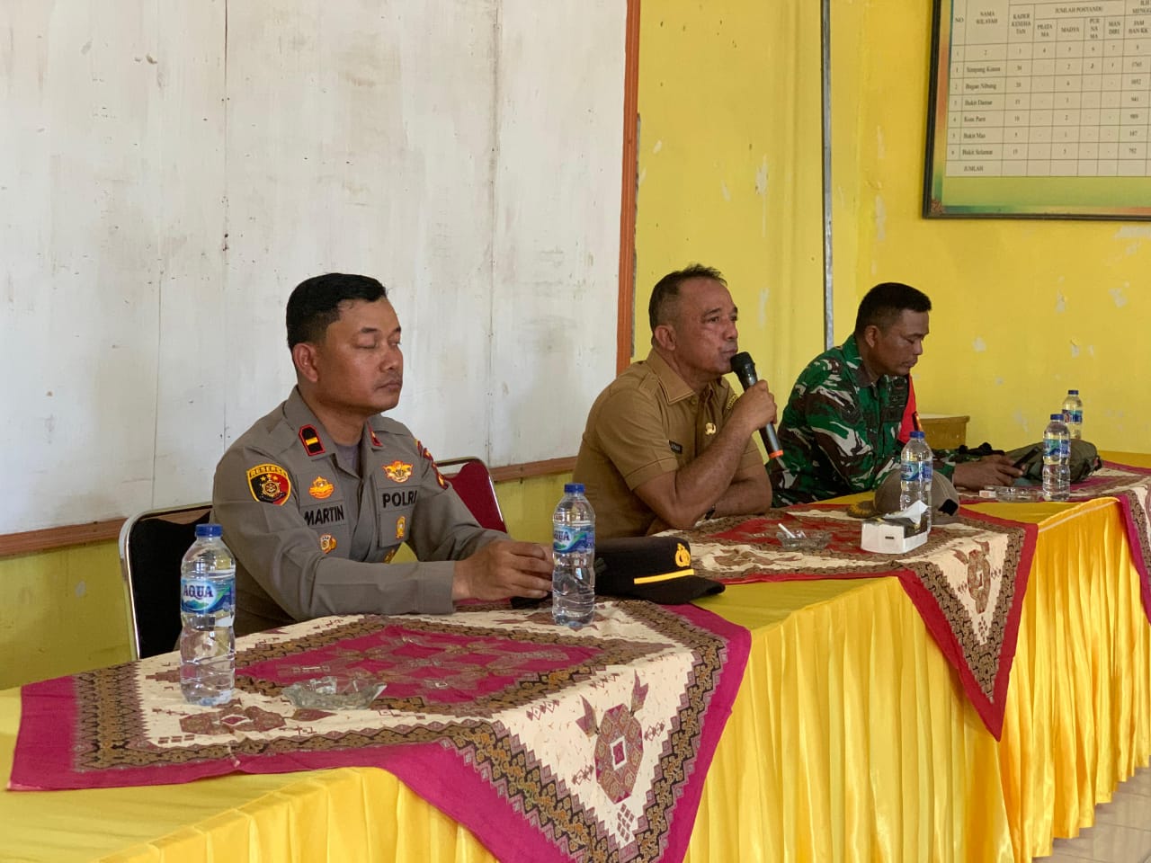 Penanggulangan Karhutla, Polsek Simpang Kanan Adakan Kegiatan FGD