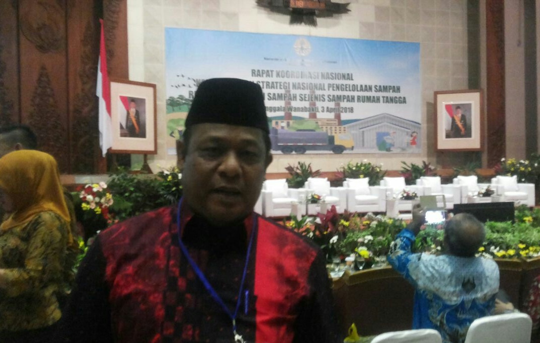 Plt Bupati Hadiri Rakornas Kebijakan Strategis Pengelolaan Sampah Rumah Tangga