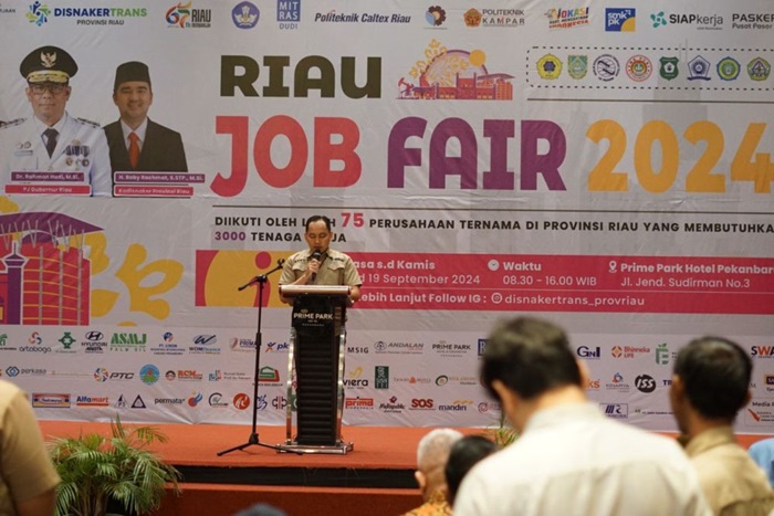 Pemprov Riau Gelar Job Fair 2024, Tersedia 3000 Lowongan Pekerjaan.