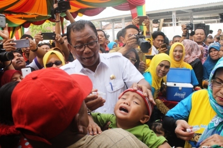 Cegah Kecacatan Pada Bayi, Bupati Minta Orang Tua Membawa Buah Hatinya Ke Posyandu