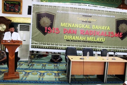 Sangkal Bahaya Isis dan Radikalismen, Polres Bersama Kemenag Adakan Tablik Akbar