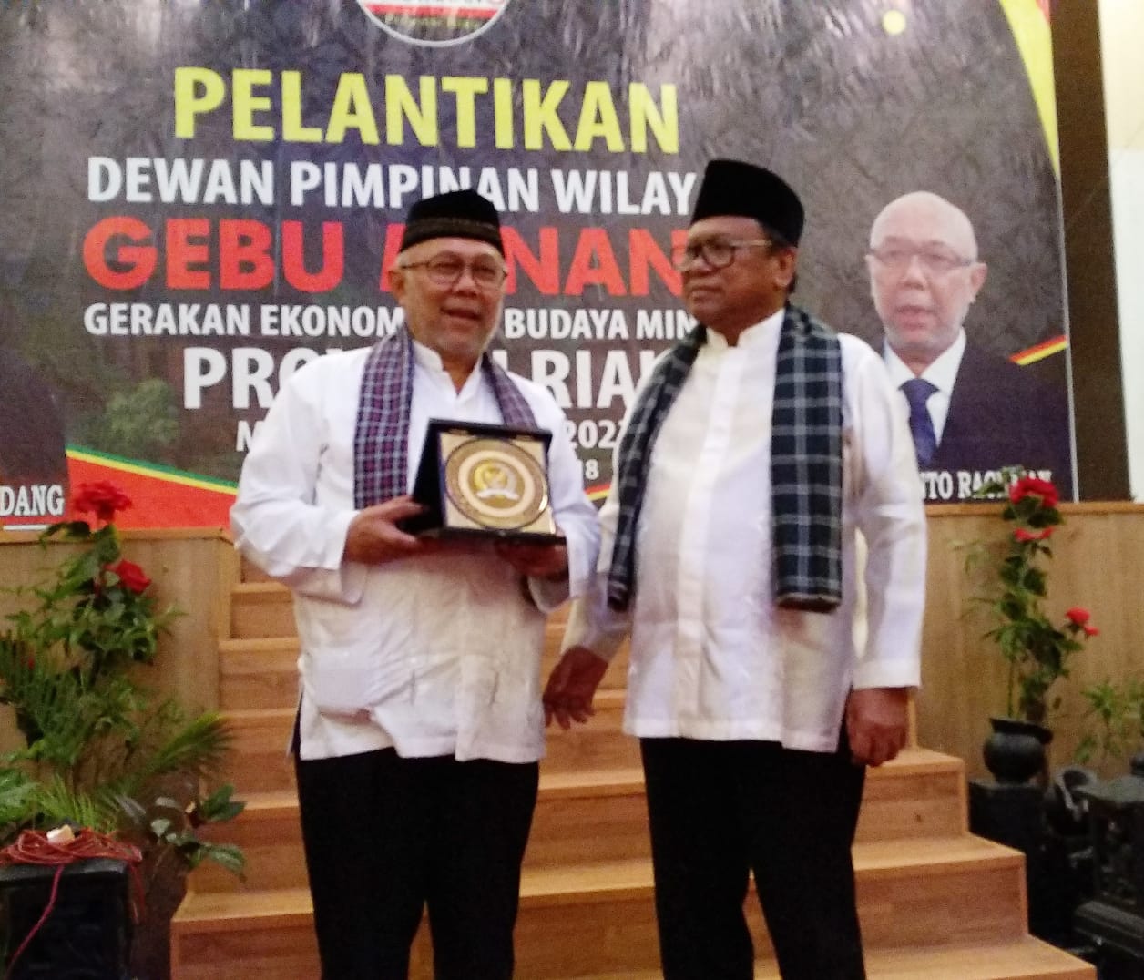 Diketuai Anto Rachman, OSO Lantik DPW Gebu Minang Riau