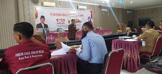 Menuju Kota Layak Anak, Pemkab Rohil Berikan Bimtek Konvensi Hak Anak