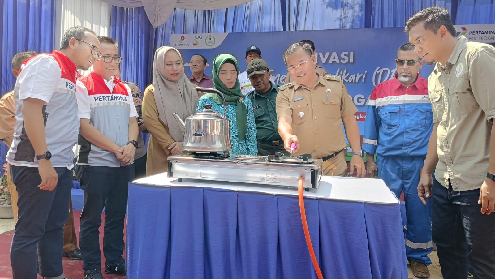 Program Energi Berdikari PHR Ciptakan Sirkular Ekonomi Warga Mukti Sari Kampar