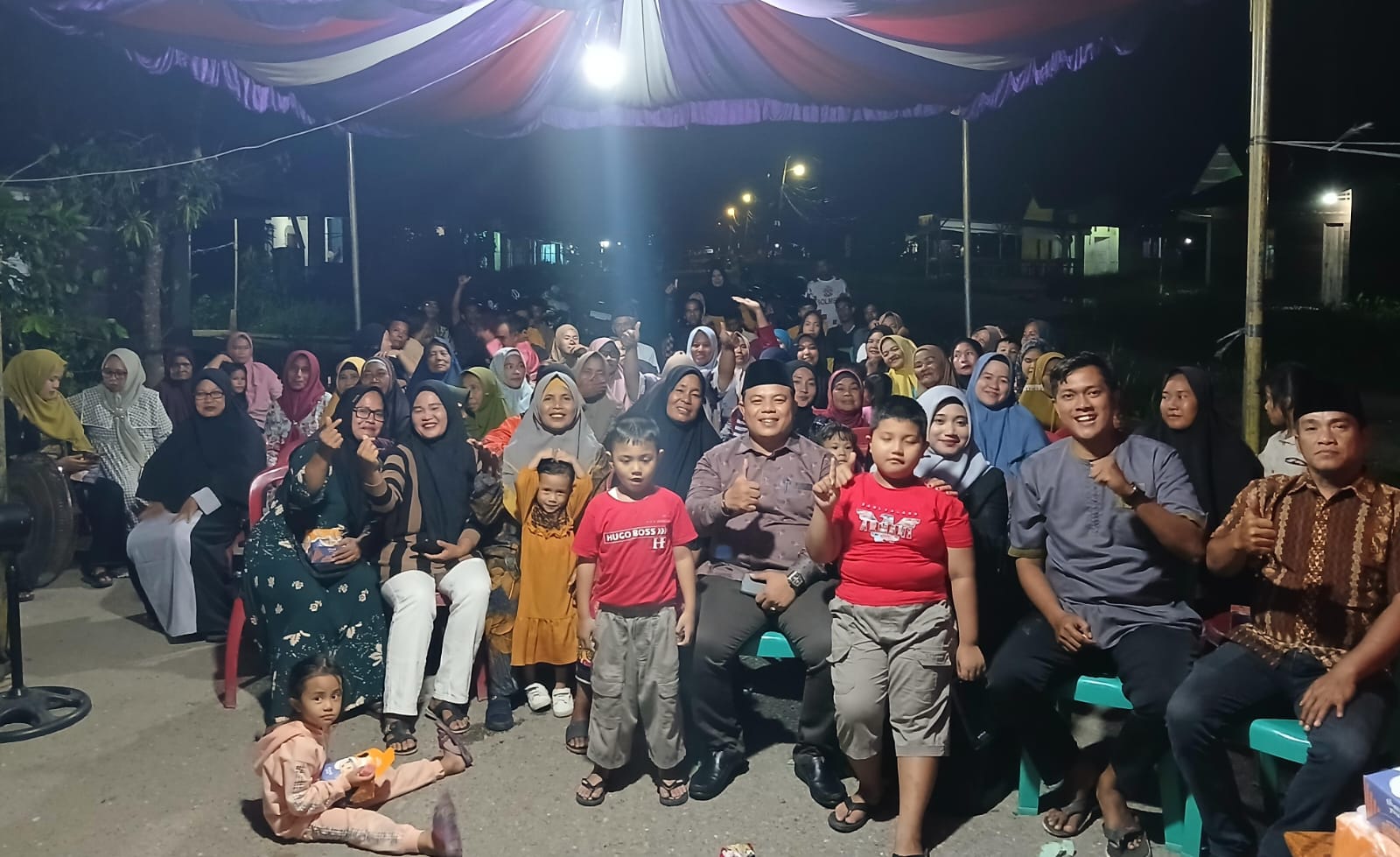Reses Masa Sidang III, Ketua Fraksi DPRD Rohil Kunjungi Masyarakat Bagan Punak