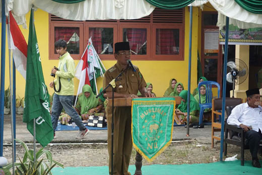 Bupati Hadiri Pelantikan Pengurus PAC dan Ranting Muslimat NU Kecamatan Sungai Batang