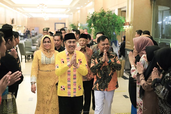 Halalbihalal Masyarakat Meranti di Pekanbaru, H. Asmar : Mari Bersatu, Insyaallah Meranti Maju