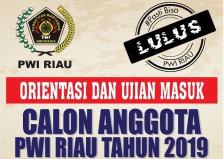 Ujian Masuk Anggota PWI, Peserta Diharapkan Serius Ikuti Orientasi