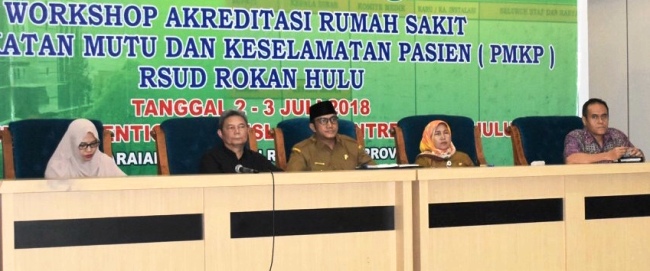  Percepatan Akreditasi, RSUD Dibimbing Langsung RSPAD