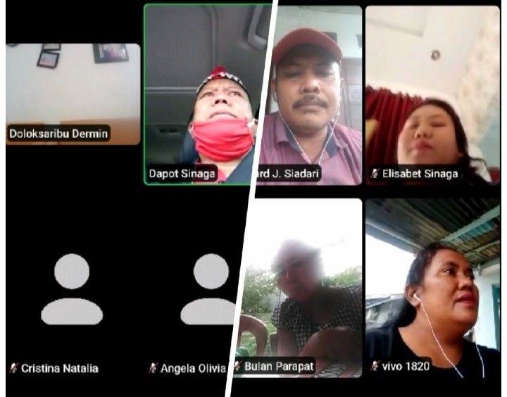 DPC Kota Pekanbaru Laksanakan Secara Virtual, Pastikan Robin Hutagalung Maju Calon Walikota.