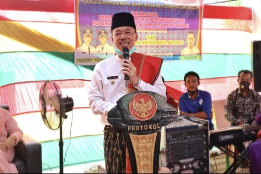 Pembangunan di Rohil Masa Kepemimpinan Afrizal-Sulaiman Akan Berkesinambungan