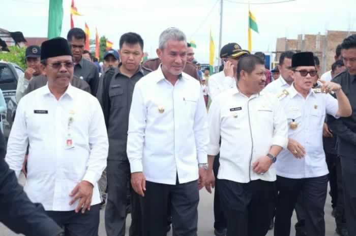 Hadiri Tanam Perdana Padi di Siak, Wabup Said Hasyim Optimis Meranti Bisa Swasembada Pangan