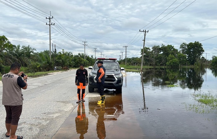 Limpahan Air Waduk PLTA Koto Panjang Tiba, 42 KK Terdampak Banjir Segera Dievakuasi 