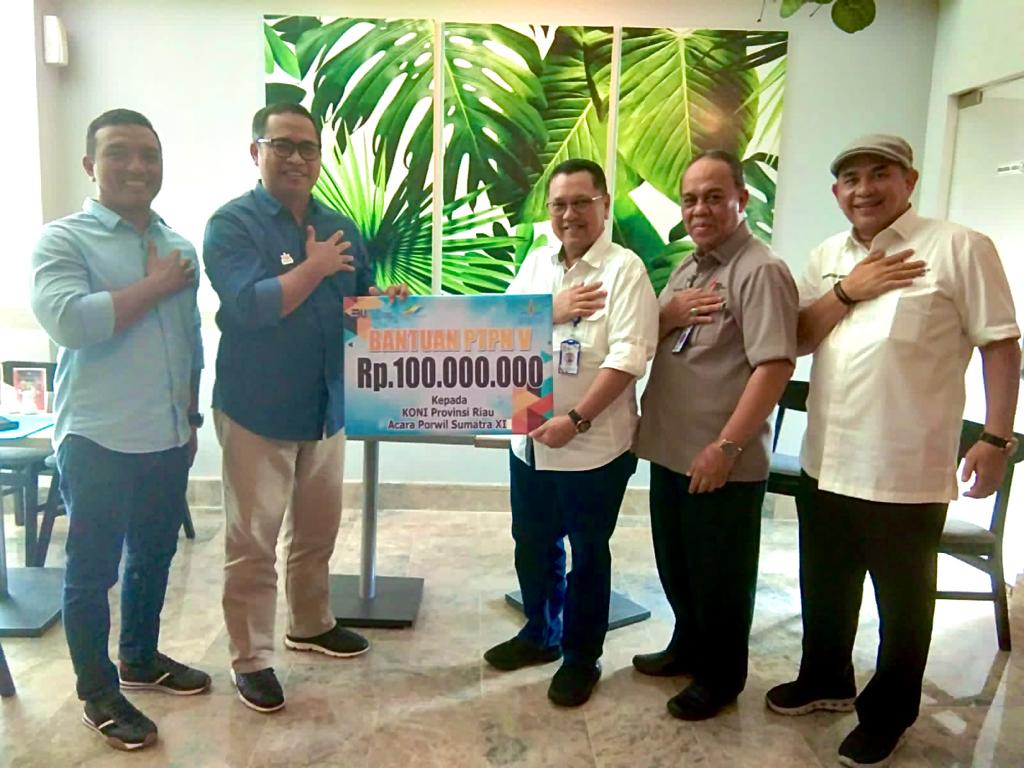 Pemprov Riau Apresiasi Dukungan PTPN V Sukseskan Porwil Sumatera 2023