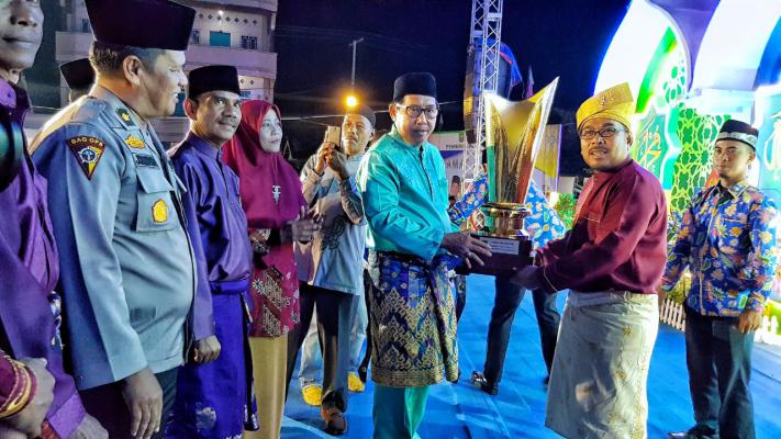 Tebing Tinggi Juara Umum MTQ ke-XI Kabupaten Meranti,  Sekda : Persiapkan Untuk MTQ Provinsi