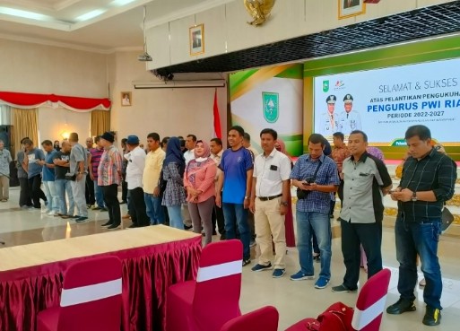 Dihadiri Gubri, Besok Pengurus PWI Riau 2022-2027 Dilantik
