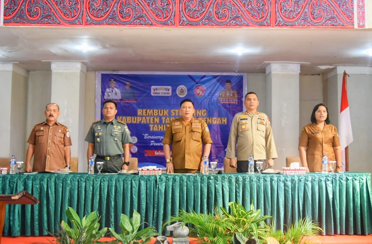 Buka Rembuk Stunting, Sekdakab Tapteng  Harapkan Sinergi Lintas Sektor