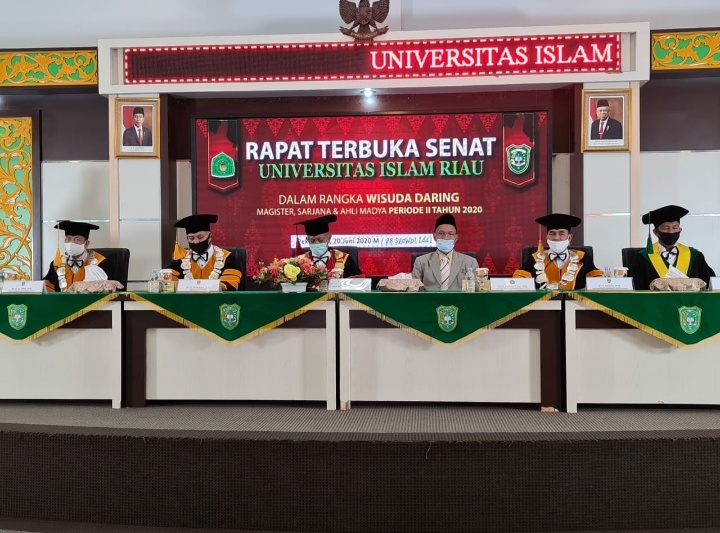 20 Juni, UIR Gelar Wisuda Daring Siti Nur Hayati Raih IPK Pemuncak 3,96