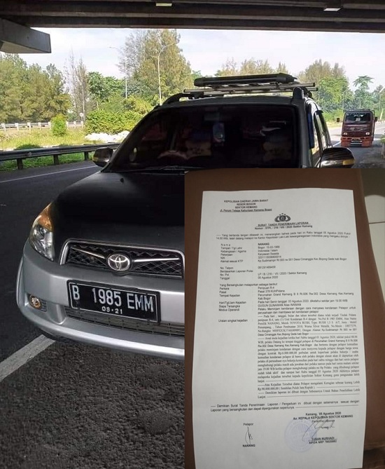 Diimingi Sewa 5Juta, Pelaku Penipuan Bawa Kabur Mobil Tetangga