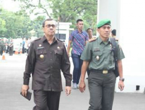 Bupati Siak Hadiri Rakornas Pencegahan dan Penanggulangan Karhutla