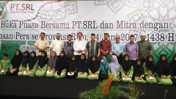 Wartawan Parlemen Riau Hadiri Buka Puasa Bersama dengan PT. SRL