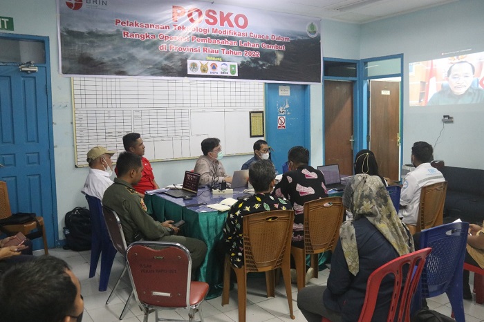  BRIN dan BRGM Lakukan Operasi Teknologi Modifikasi Cuaca 