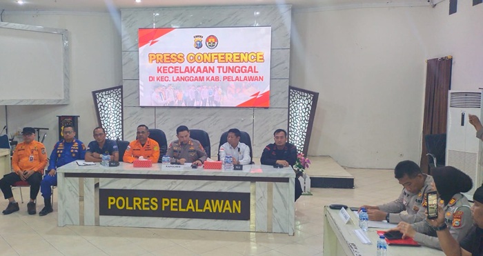 Kapolres Pelalawan : Jika Ditemukan Perbuatan Melawan Hukum, Akan Ada Proses Penegakan Hukum