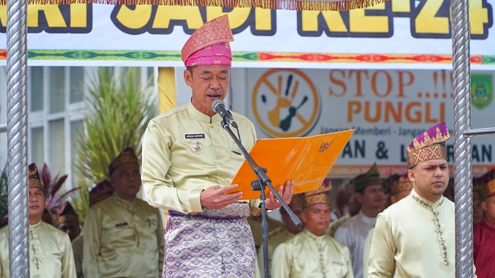 Bupati Rohil Ajak Seluruh Elemen Bersatu Bangun Daerah di Hari Jadi ke-24 