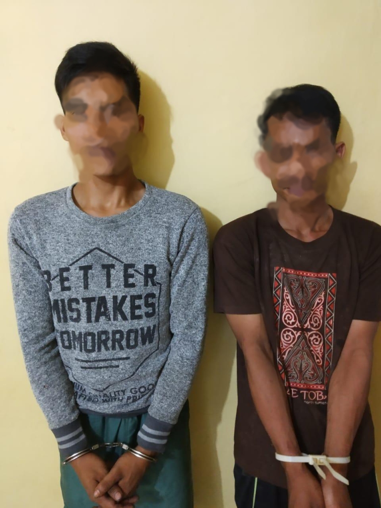 Dua Pelaku Curas Diamankan Polsek Bagan Sinembah