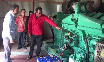 Rohil Devisit Listrik,Pemkab Bangun Menara Jaringan Listrik Interkoneksi