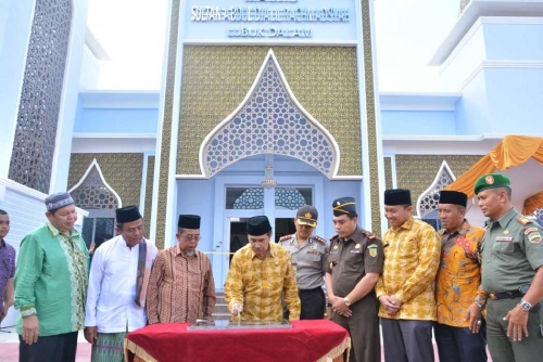 Syamsuar : Abadikan Sejarah Sultan Siak Dengan Membuat Namanya Pada Masjid