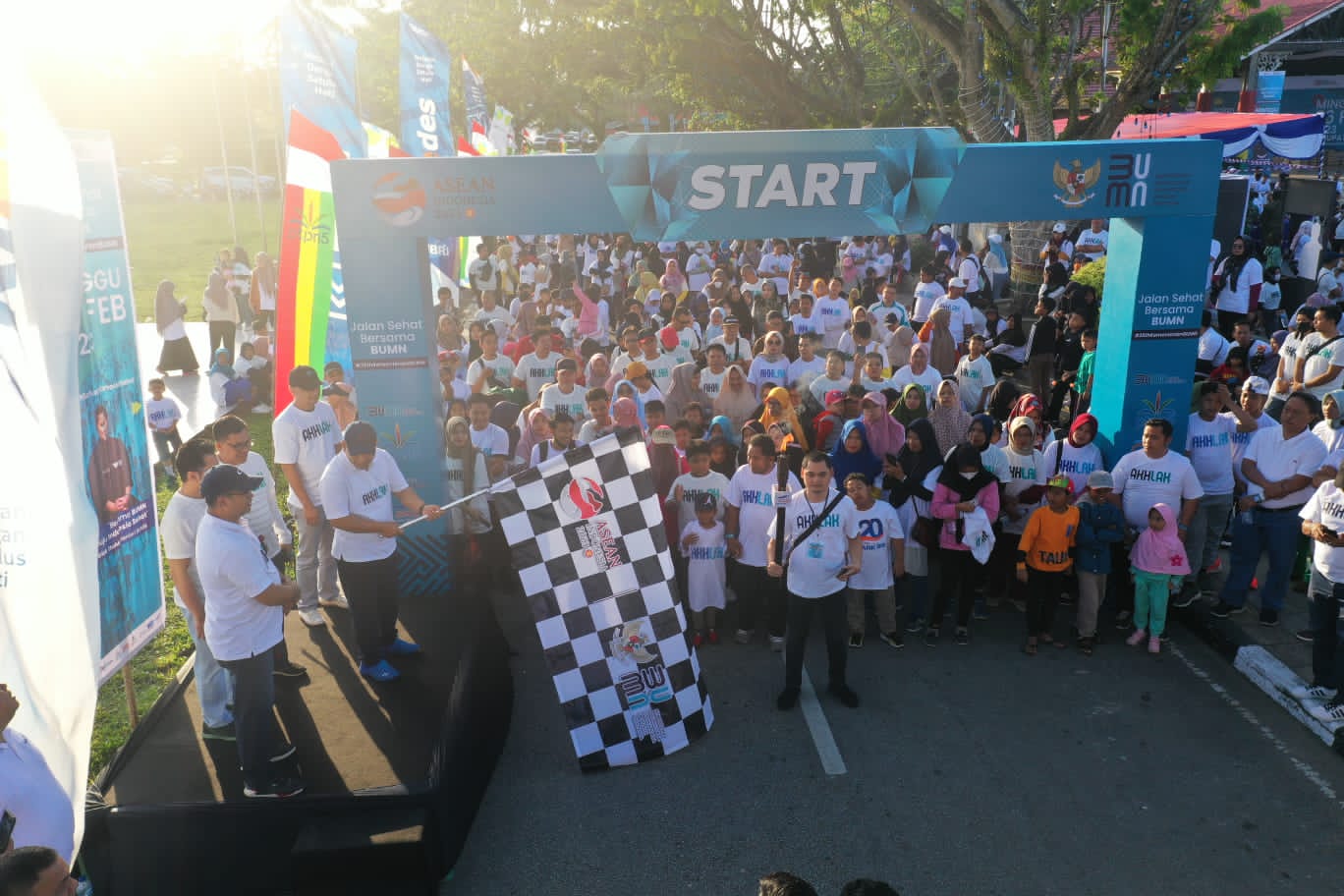 Puncak Jalan Sehat BUMN Riau Berlangsung di Pekanbaru, Catat Tanggalnya