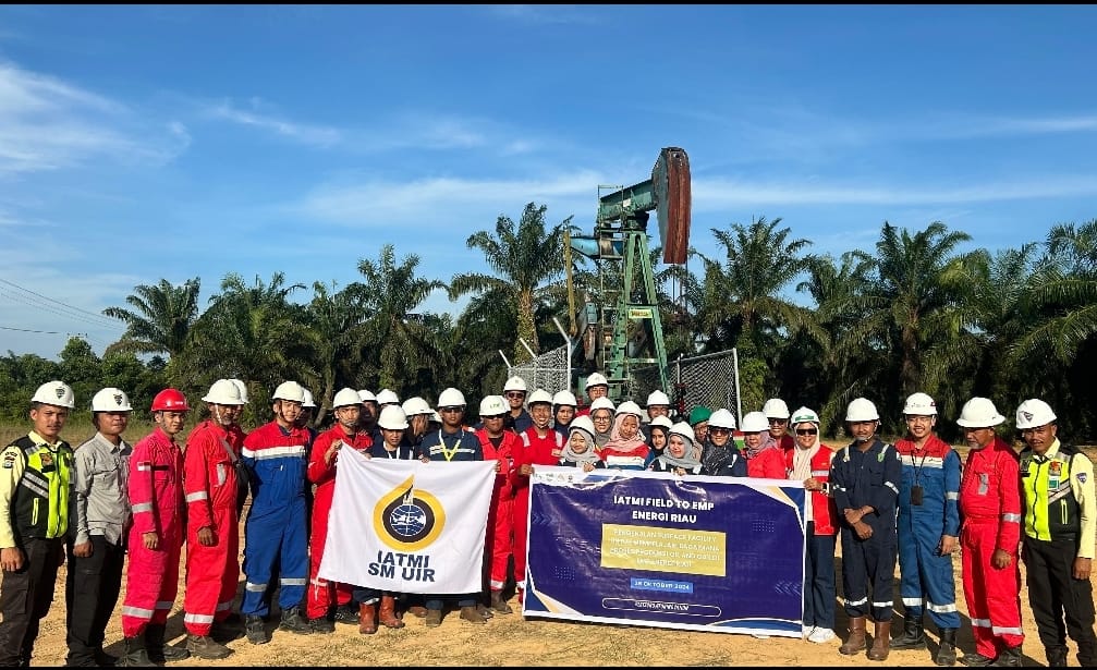 Perluas Wawasan Tentang Migas, Pengurus IATMI Field Trip ke EMP Energi Riau