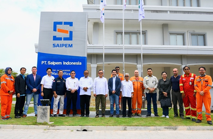 Kepala SKK Migas Dampingi Menteri ESDM Kunjungi PT Saipem Indonesia dan Baker Hughes