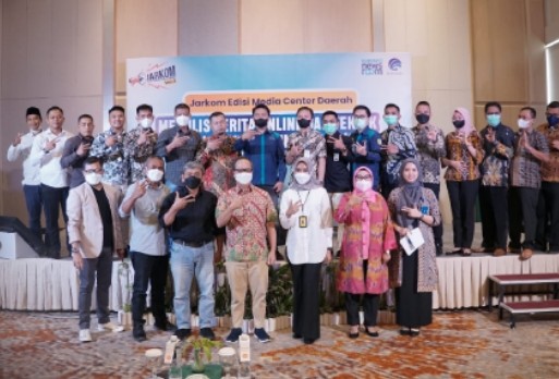 Diskominfotik Meranti Ikuti Bimtek Jurnalistik Media Center Pemerintah di Batam