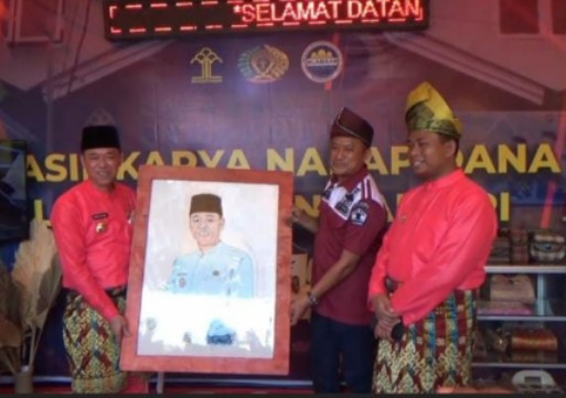 Lapas Kelas IIA Bagansiapiapi Pamerkan Hasil Kerajinan Warga Binaan di Stand Bazar MTQ Ke-40 Riau