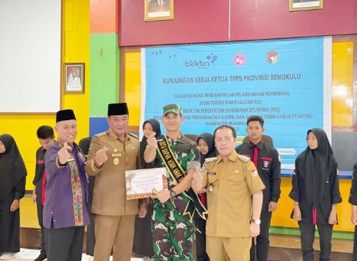 Pengukuhan TPPS, Wagub Bengkulu Minta Komitmen Bersama Pantau Pelaksanaan Penurunan Stunting