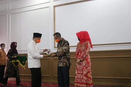 Pisah Sambut Komandan Korem Bengkulu Ditengah Pandemi Covid-19