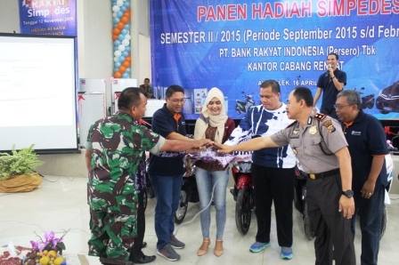 Hadiri Penarikan Undian Sipedes BRI, Bupati Yopi Berharap Kerjasama Dapat Lebih Ditingkatkan