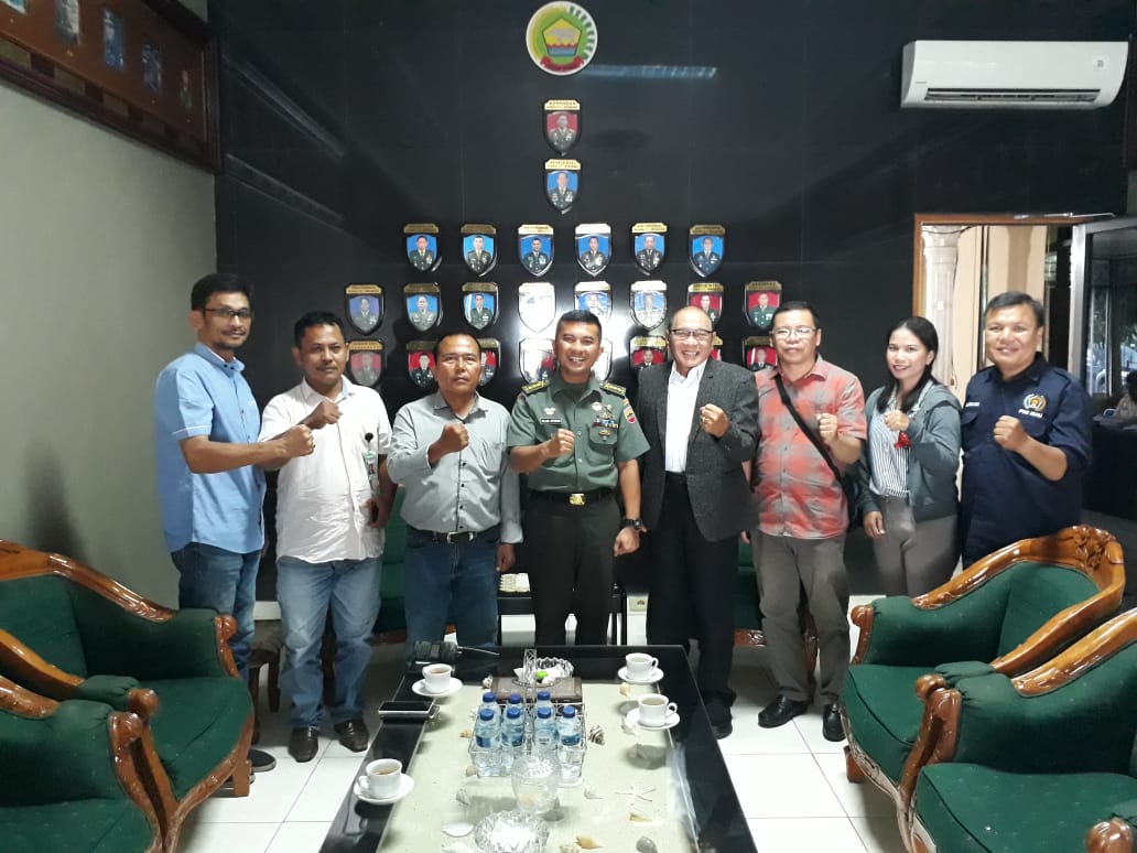 Danrem 031/WB Dukung Penuh Natal Wartawan Provinsi Riau 2019