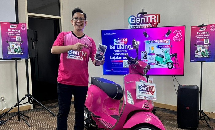 Perkuat Komunitas Pelanggan, Tri Berikan Apresiasi Gen Z di Sumatera Lewat Program GenTri Community