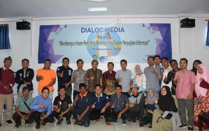 Tingkatkan Sinergi, Dinas Kominfo Benteng Gelar Dialog Bersama Insan Pers