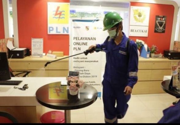 Waspada Covid-19, Mall Pelayanan Publik Disterilkan