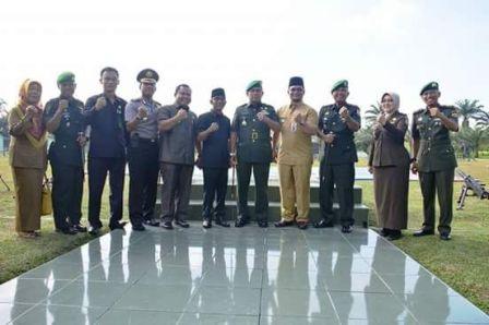 Pj Bupati Hadiri Sertijab Dan Yon 132/BS