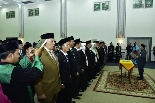 Dilantik Sekda, Pemkab Bengkalis Lakukan Mutasi Pejabat